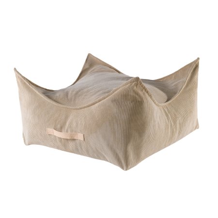 Vaikiškas pufas – Meowbaby Corduroy Square Sand