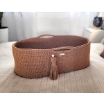 boho baby basket, baby crib, kūdikio lovytė, mozės krepšys