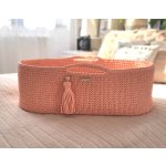 boho baby basket, baby crib, kūdikio lovytė, mozės krepšys