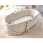 boho baby basket, baby crib, kūdikio lovytė, mozės krepšys