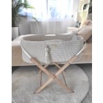 boho moses basket. baby crib, mozės krepšys, kūdikio lovelė