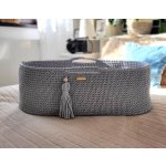 boho baby basket, baby crib, kūdikio lovytė, mozės krepšys