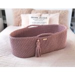 boho baby basket, baby crib, kūdikio lovytė, mozės krepšys
