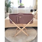 boho moses basket. baby crib, mozės krepšys, kūdikio lovelė
