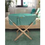 boho moses basket. baby crib, mozės krepšys, kūdikio lovelė