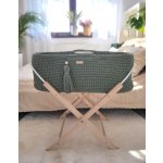 boho moses basket. baby crib, mozės krepšys, kūdikio lovelė