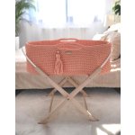 boho moses basket. baby crib, mozės krepšys, kūdikio lovelė