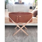 boho moses basket. baby crib, mozės krepšys, kūdikio lovelė