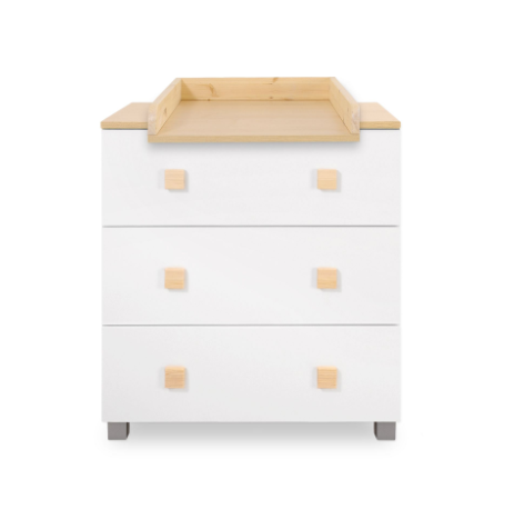 Vaikiška komoda su vystymo lenta, komoda kūdikiui, vaiko kambario baldai