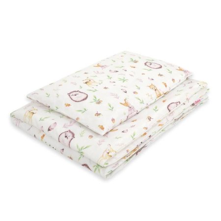 Patalynės užvalkalų komplektas kūdikiui – Forest Animals 120×90