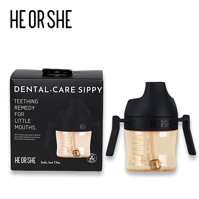 HEORSHE DENTAL CARE gertuvė 210 ml., 6+, JUODA