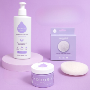 Naujagimio higienos priemonių rinkinys, Kokoso Baby