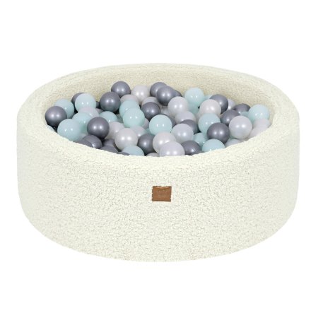 Kamuoliukų baseinas 90×30 – Bearly, Cream