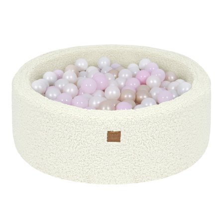 Kamuoliukų baseinas 90×30 – Bearly, Cream