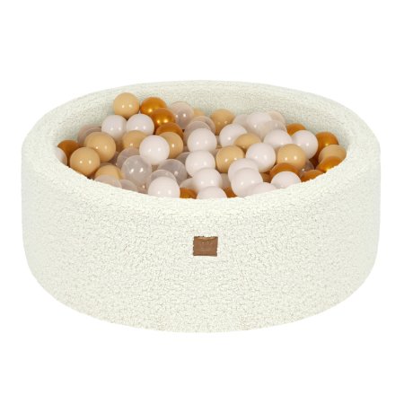 Kamuoliukų baseinas 90×30 – Bearly, Cream