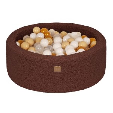 Kamuoliukų baseinas 90×30 – Bearly, Dark Brown